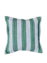 Load image into Gallery viewer, Green and Blue Stripe + Oxford Border
