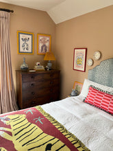 Load image into Gallery viewer, Double Pink Stripe + Your Choice of Frill / Piping and Back Fabric