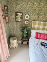 Load image into Gallery viewer, Double Pink Stripe + Your Choice of Frill / Piping and Back Fabric