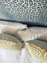 Load image into Gallery viewer, Yellow Maze + Your Choice of Frill / Piping and Back Fabric