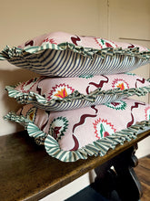 Load image into Gallery viewer, Pink Tulips + Your Choice of Frill / Piping and Back