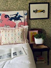 Load image into Gallery viewer, Multi Dotty + Your Choice of Frill / Piping and Back Fabric