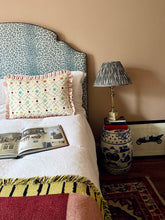 Load image into Gallery viewer, Multi Dotty + Your Choice of Frill / Piping and Back Fabric