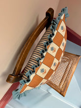 Load image into Gallery viewer, Indian Checks + Your Choice of Frill / Piping and Back Fabric