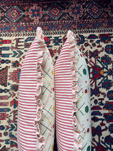 Load image into Gallery viewer, Multi Dotty + Your Choice of Frill / Piping and Back Fabric