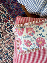 Load image into Gallery viewer, Pink Pretty Floral + Pale Pink Frill