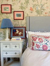 Load image into Gallery viewer, Pink Pretty Floral + Pale Pink Frill