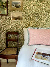 Load image into Gallery viewer, Pink Small Hopscotch + Pale Blue Frill