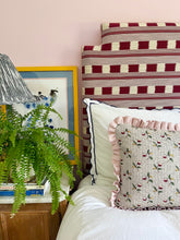 Load image into Gallery viewer, Multi Cherries + Your Choice of Frill / Piping and Back Fabric