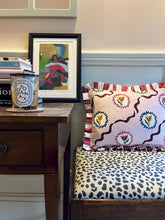 Load image into Gallery viewer, Pink Tulips + Your Choice of Frill / Piping and Back