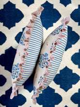 Load image into Gallery viewer, Pretty Multi Floral + Pale Pink Frill