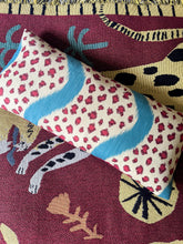 Load image into Gallery viewer, Blue and Burgundy Animal