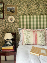 Load image into Gallery viewer, Multi Stripe Leaf + Pale Pink Frill