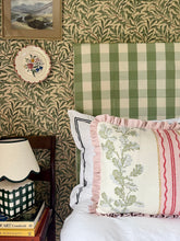 Load image into Gallery viewer, Multi Stripe Leaf + Pale Pink Frill