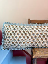 Load image into Gallery viewer, Multi Block Print + Your Choice of Frill / Piping and Back Fabric