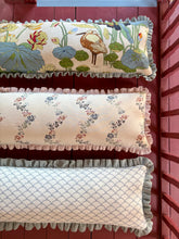 Load image into Gallery viewer, Floral Wave + Your Choice of Frill / Piping and Back Fabric