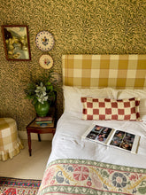 Load image into Gallery viewer, Red Checkerboard + Oxford Border