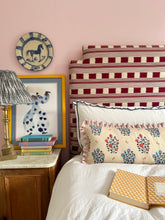 Load image into Gallery viewer, Pretty Multi Floral + Pale Pink Frill