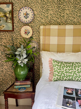 Load image into Gallery viewer, Green Squiggle + Dotty Yellow and Pink Candy Stripe Frill