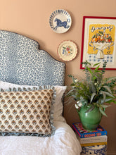 Load image into Gallery viewer, Multi Block Print + Your Choice of Frill / Piping and Back Fabric