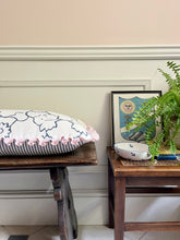 Load image into Gallery viewer, Navy Grey Naked Flower + Pale Pink Frill