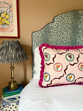 Load image into Gallery viewer, Pink Tulips + Your Choice of Frill / Piping and Back