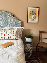 Load image into Gallery viewer, Red Tulip Stem + Your Choice of Frill / Piping and Back Fabric