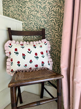 Load image into Gallery viewer, Red Tulip Stem + Pale Pink Frill (REGULAR)