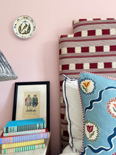 Load image into Gallery viewer, Blue Tulips + Red Candy Cane Piping