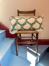 Load image into Gallery viewer, Green Seaweed Lace + Your Choice of Frill / Piping and Back Fabric