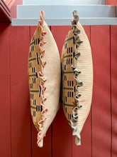 Load image into Gallery viewer, Walnut Star + Your Choice of Frill / Piping and Back Fabric