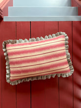 Load image into Gallery viewer, Dark Pink Sweetie + Pale Blue Frill