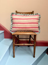 Load image into Gallery viewer, Dark Pink Sweetie + Pale Blue Frill