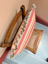Load image into Gallery viewer, Dark Pink Sweetie + Pale Blue Frill