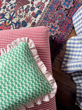 Load image into Gallery viewer, Green Mr Men + Pink Candy Stripe Frill