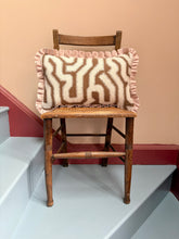 Load image into Gallery viewer, Chocolate Maze + Pale Pink Frill