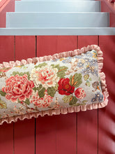 Load image into Gallery viewer, Pretty Floral Multi + Pale Pink Frill