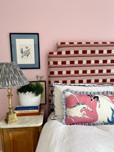 Load image into Gallery viewer, Pink Horse + Blue Candy Stripe Frill PLACEMENT 2