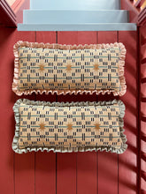 Load image into Gallery viewer, Walnut Star + Your Choice of Frill / Piping and Back Fabric