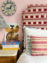 Load image into Gallery viewer, Dark Pink Sweetie + Pale Blue Frill