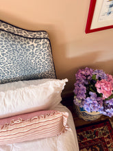 Load image into Gallery viewer, Pink Wavy Stripe + Pale Pink Frill