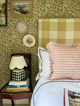 Load image into Gallery viewer, Pink Wavy Stripe + Pale Pink Frill