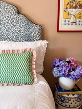 Load image into Gallery viewer, Green Mr Men + Pink Candy Stripe Frill