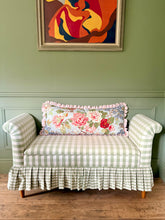 Load image into Gallery viewer, Pretty Floral Multi + Pale Pink Frill