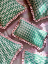 Load image into Gallery viewer, Green Mr Men + Your Choice of Frill / Piping and Back