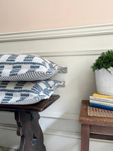 Load image into Gallery viewer, Blue Zigzag + Oxford Border