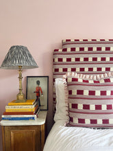 Load image into Gallery viewer, Red Square Stripe + Your Choice of Frill / Piping and Back