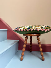 Load image into Gallery viewer, Marbled Velvet + Your Choice of Frill / Piping and Back Fabric