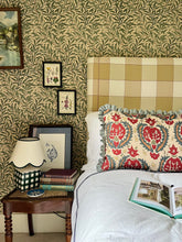 Load image into Gallery viewer, Red and Blue Multi Print + Your Choice of Frill / Piping and Back Fabrics