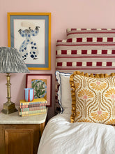 Load image into Gallery viewer, Ochre and Red Petal + Ochre Frill